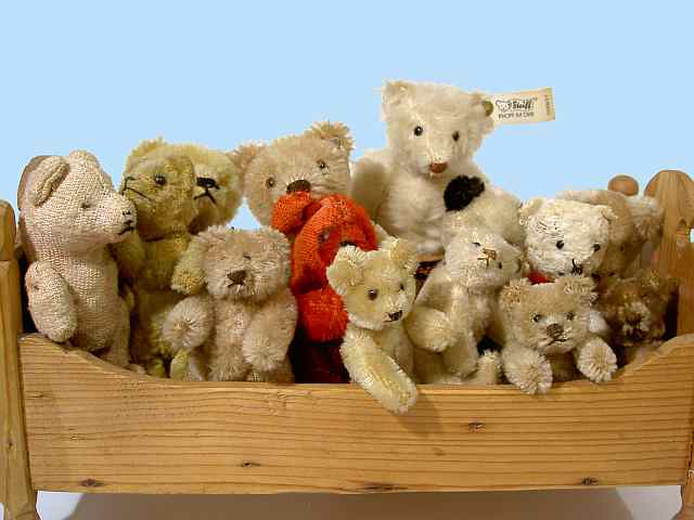Steiff, Schuco and other miniature teddy bears